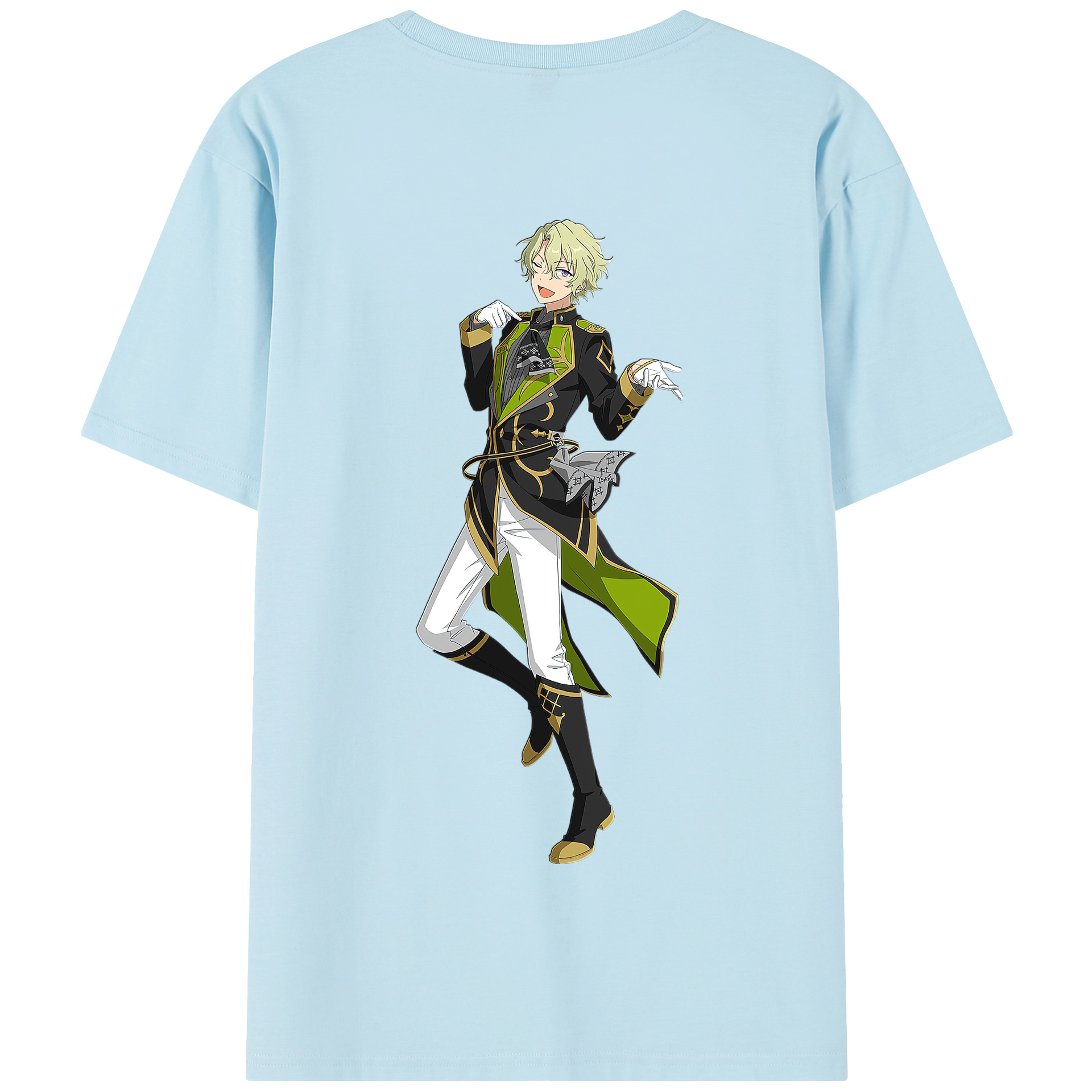 （画像用） あんさんぶるスターズ! Ensemble Stars 綿100％半袖Tシャツ（背面プリント）